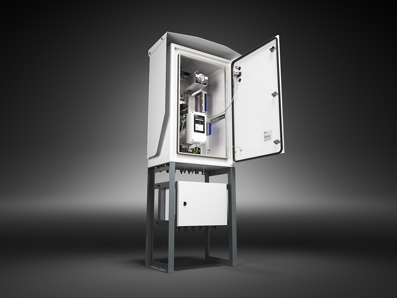 Vaisala的Optimus™DGA监视器Opt100用于使用总气压法的高级溶解气体分析，检测变压器中的空气泄漏。