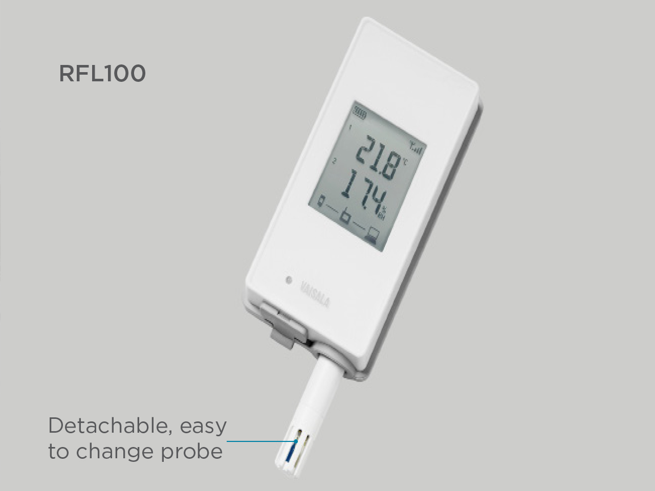 RFL100 with detachable, easy to change the probe