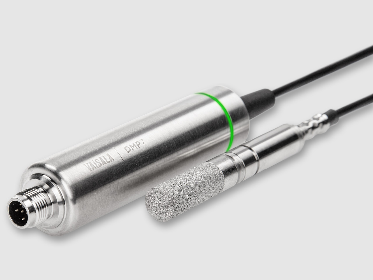 Vaisala DRYCAP ® developed Point and Temperature Probe DMP7 is made for tight Spaces and low humidity applications.
