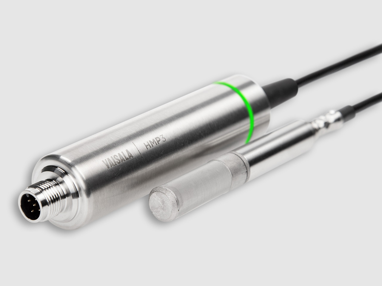 Vaisala HUMICAP ® Humidity and Temperature Probe HMP3 is a general - purpose Probe designed for the processes with moderate Humidity and Temperature levels.