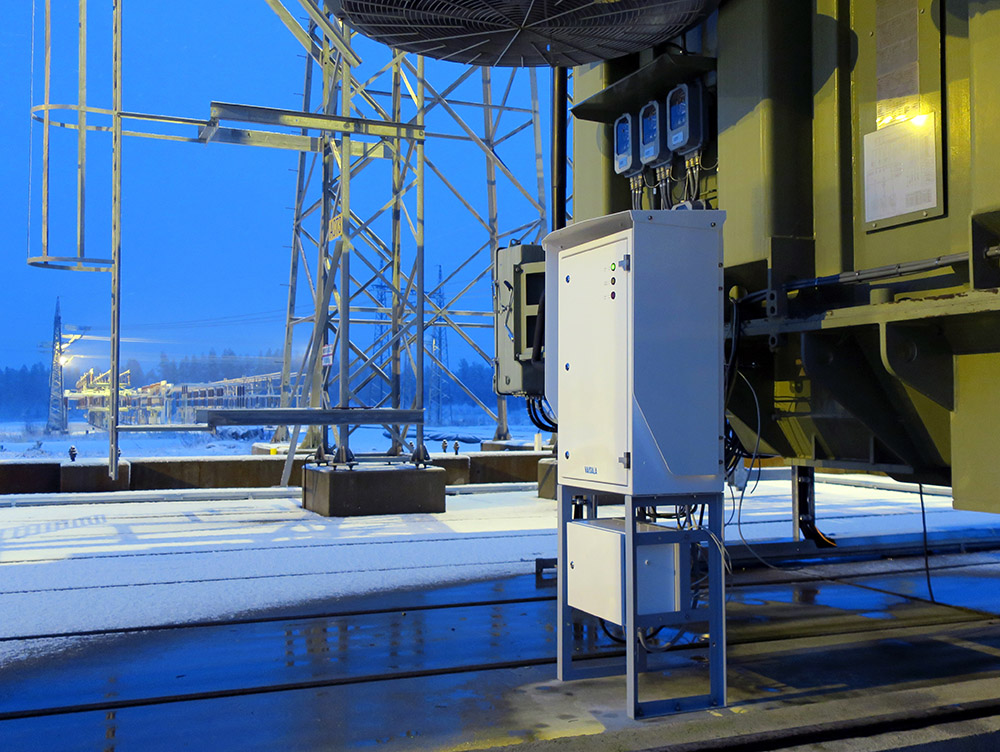 Vaisala的Optimus™DGA监视器Opt100用于使用总气压法的高级溶解气体分析，检测变压器中的空气泄漏。