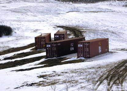 案例图像 - 加拿大 - 铁路集装箱