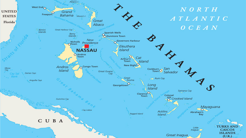 巴哈马地图