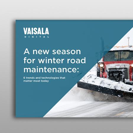 冬季道路维护的新季节